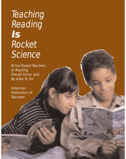 Reading IS Rocket Science - Learning Difficulties Australia