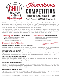 C - BGCR Chili Challenge
