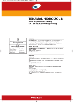 Tekamal Hidroizol N ANG