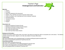 Teacher`s Page Endangerment and Extinction