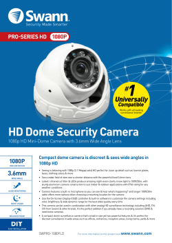 HD Dome Security Camera