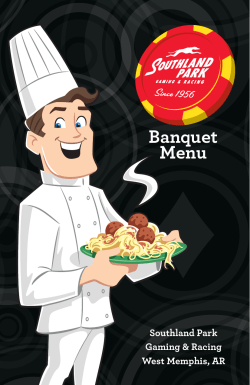 Menu - Southland Park Gaming and Racing