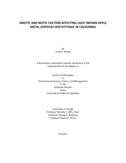 abiotic and biotic factors affecting light