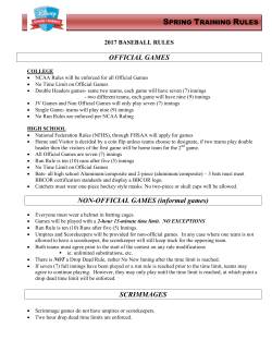 official games