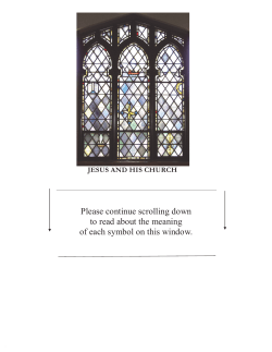 Jesus and His Church