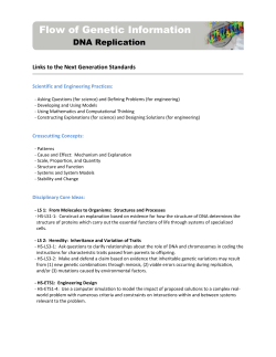 Flow of Genetic Information