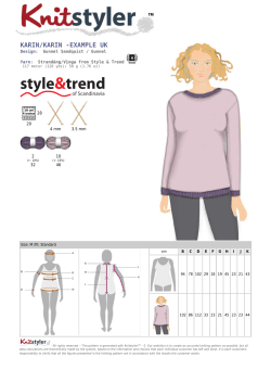 example - Knitstyler