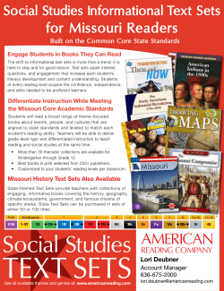 Social Studies - American Reading Company