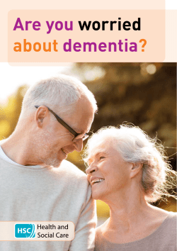Are you worried about dementia?