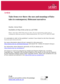 All of the texts that I have discussed as part of this - CLoK