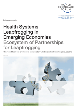Health Systems Leapfrogging in Emerging Economies