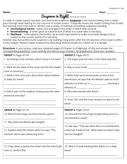 Suspense in ​Night