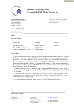 declaration of consent