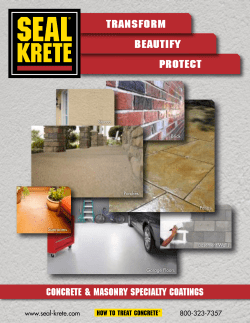 Seal-Krete - BuildSite