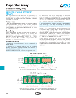 Capacitor Array (IPC)