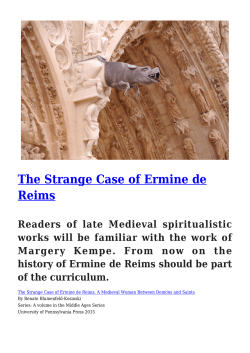 The Strange Case of Ermine de Reims