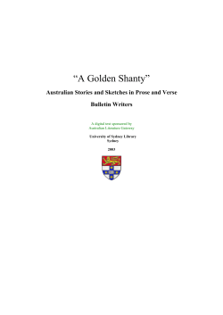 A Golden Shanty - Australian Digital Collections