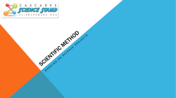 Scientific method