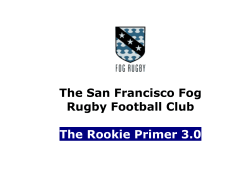 Rugby Primer - Boston Ironsides