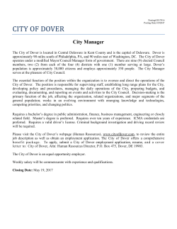 city of dover - APA Delaware