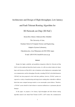 Architecture and Design of High-throughput, Low