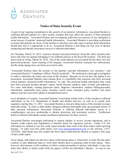 Notice of Data Security Event