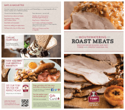 roast meats - Pub Explorer
