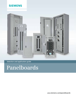 Panelboards - center