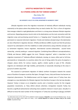 lifestyle migration to turkey