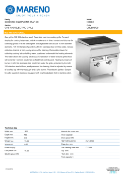CR0598700 NG78G COOKING EQUIPMENT STAR 70 GAS AND