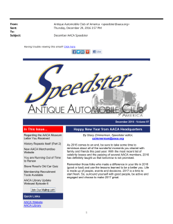 Speedster Details - Northeast Texas Region AACA Home Page