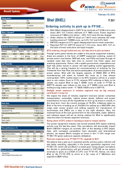 Bhel - ICICI Direct