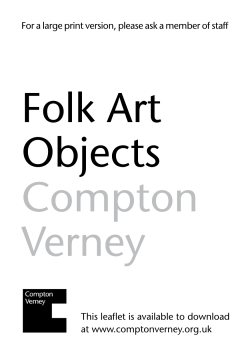 Folk Art Objects Guide