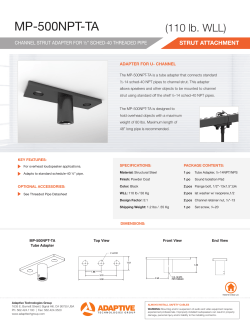 MP-500NPT-TA - Adaptive Technologies Group