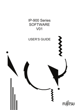 IP-900 Series SOFTWARE USER`S GUIDE_03.1