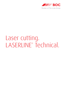 Laser cutting. LASERLINE&reg; Technical.