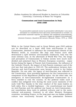 Communism a - Italian Academy
