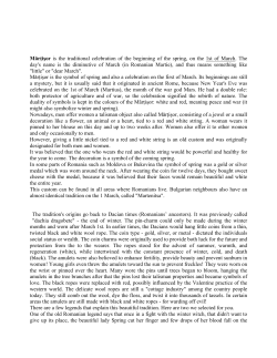 snow, which melt. Soon on this place grew a