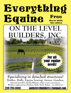 March 2005 - Everything Equine