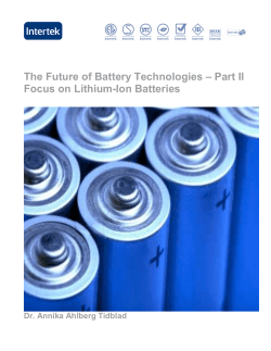 Battery Whitepaper-Part II