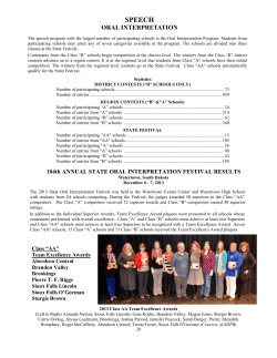Oral Interpretation