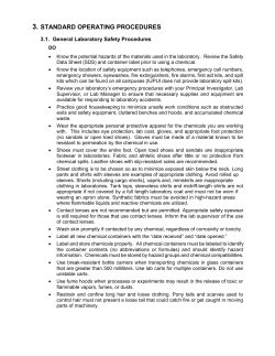 3. standard operating procedures - Protect IU