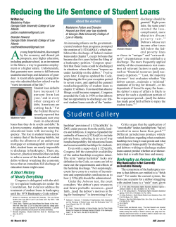 Student Loan Life Sentence