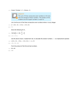 Let s be the sum of the three consecutive even numbers where n is