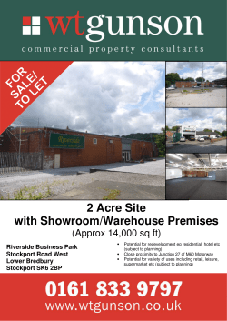 2 Acre Site with Showroom/Warehouse Premises