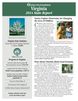 Arbor Day Foundation State Report