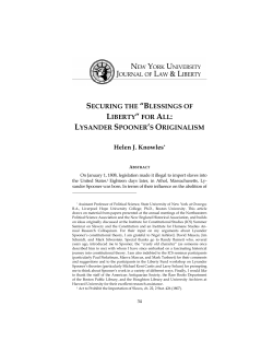 securing the &ldquo;blessings of liberty&rdquo; for all