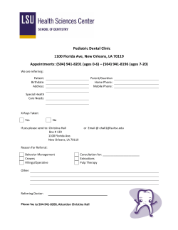 Referral form