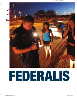 Chapter 3: Federalism: Citizenship and the Dispersal of Power
