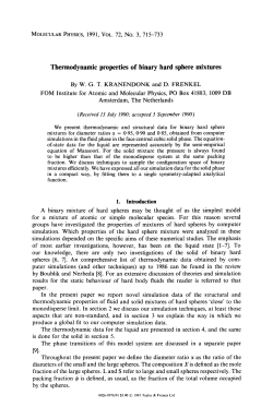 Thermodynamic properties of binary hard sphere mixtures